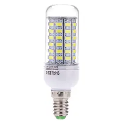 Новый стиль E14 15 Вт 5730 SMD 69 светодиодный свет мозоли энергосберегающие лампы 360 градусы 200-240 В белый