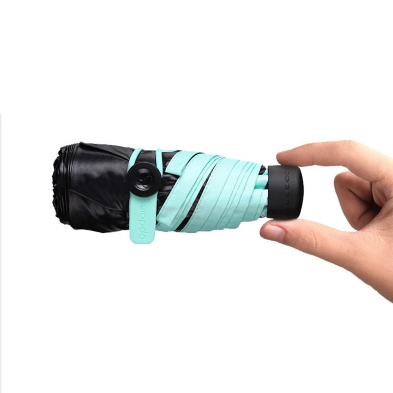 

Mini Pocket Umbrella Women Sunny Rainy Fashion Folding Umbrellas Small Sun Parasol Umbrella Rain Women