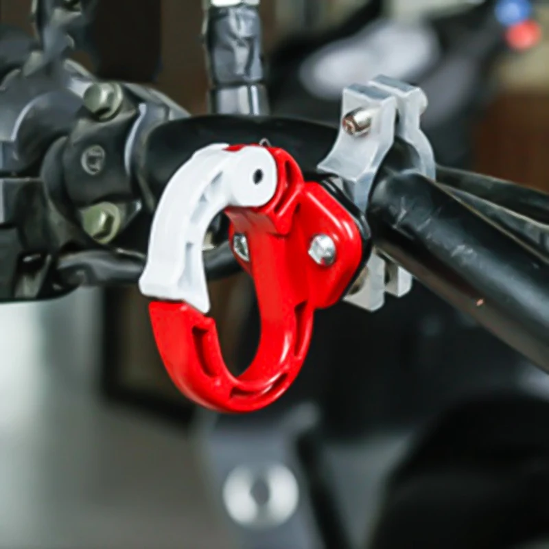 Крепление на крючок для мотоциклетного шлема из алюминиевого сплава держатель для мотоциклетного скутера и шлема крючок для сумки с винтами