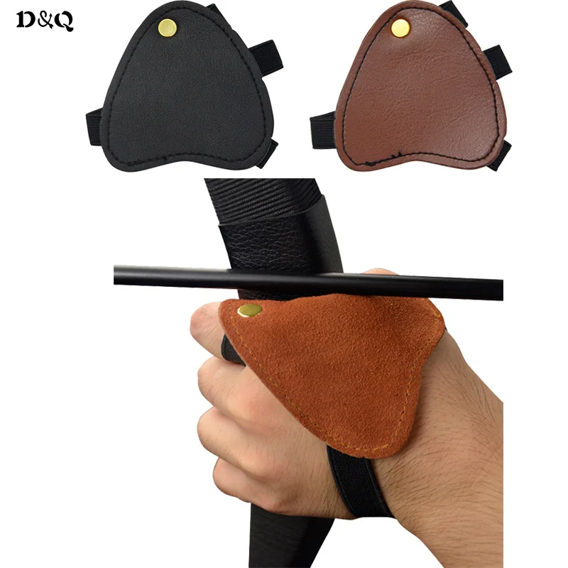 Hunting Archery Left Hand Finger Guard Protector for Bow and Arrows