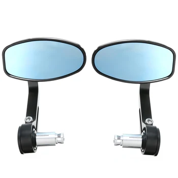 

1 Pair Black CNC Motorcycle Bar End Rearview Side Mirrors For Triumph Speed Triple Motorcycle Rearview Mirror Accessories