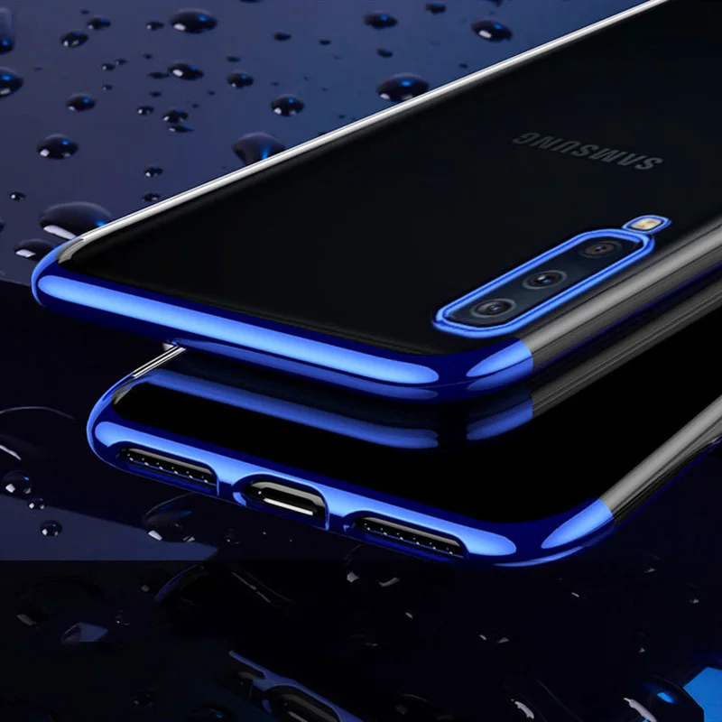 Чехол для телефона Samsung Galaxy A7 2018 чехлы с силиконовым покрытием 2017 2016 A750 A720 A710 чехол
