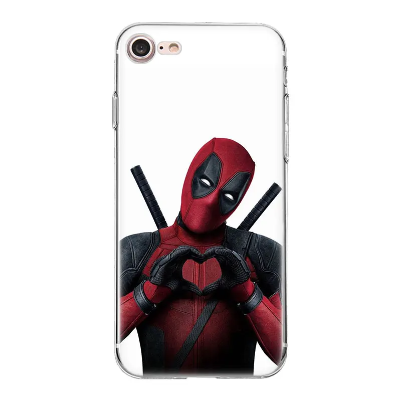 Чехол Hero Deadpool Harley Quinn для iphone XR XS Max 7 8 Plus X 10 5 5SE 5C 6 6S 11 11Pro Sac TPU Fundas чехол для телефона - Цвет: 10