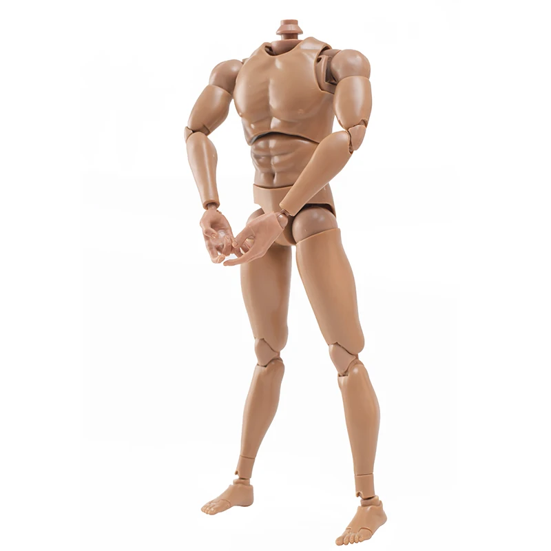 1/6 масштаб Мужская/мужская фигура V8 шарнирное движение Кукла тело Обнаженная подходит 12 дюймов Phicen супер-гибкая фигурка без головы 26 см высота