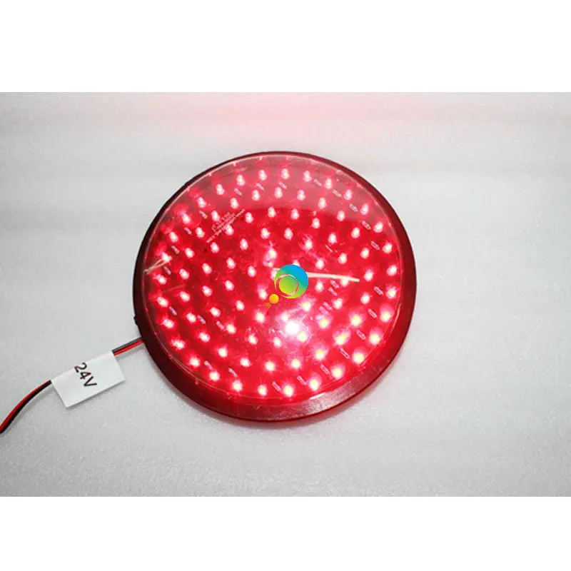 

New arrival LED traffic light module 200mm red color LED lamp traffic signal light parts