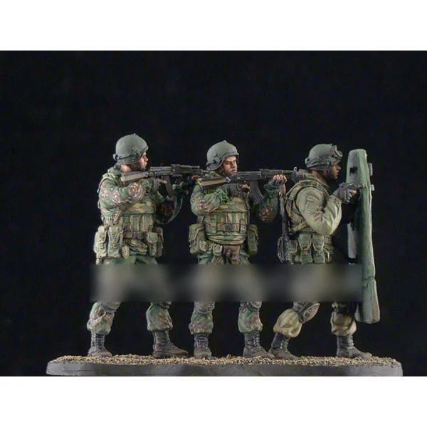 

[tuskmodel] 1 35 scale resin model figures kit Modern Russian Soldiers 8