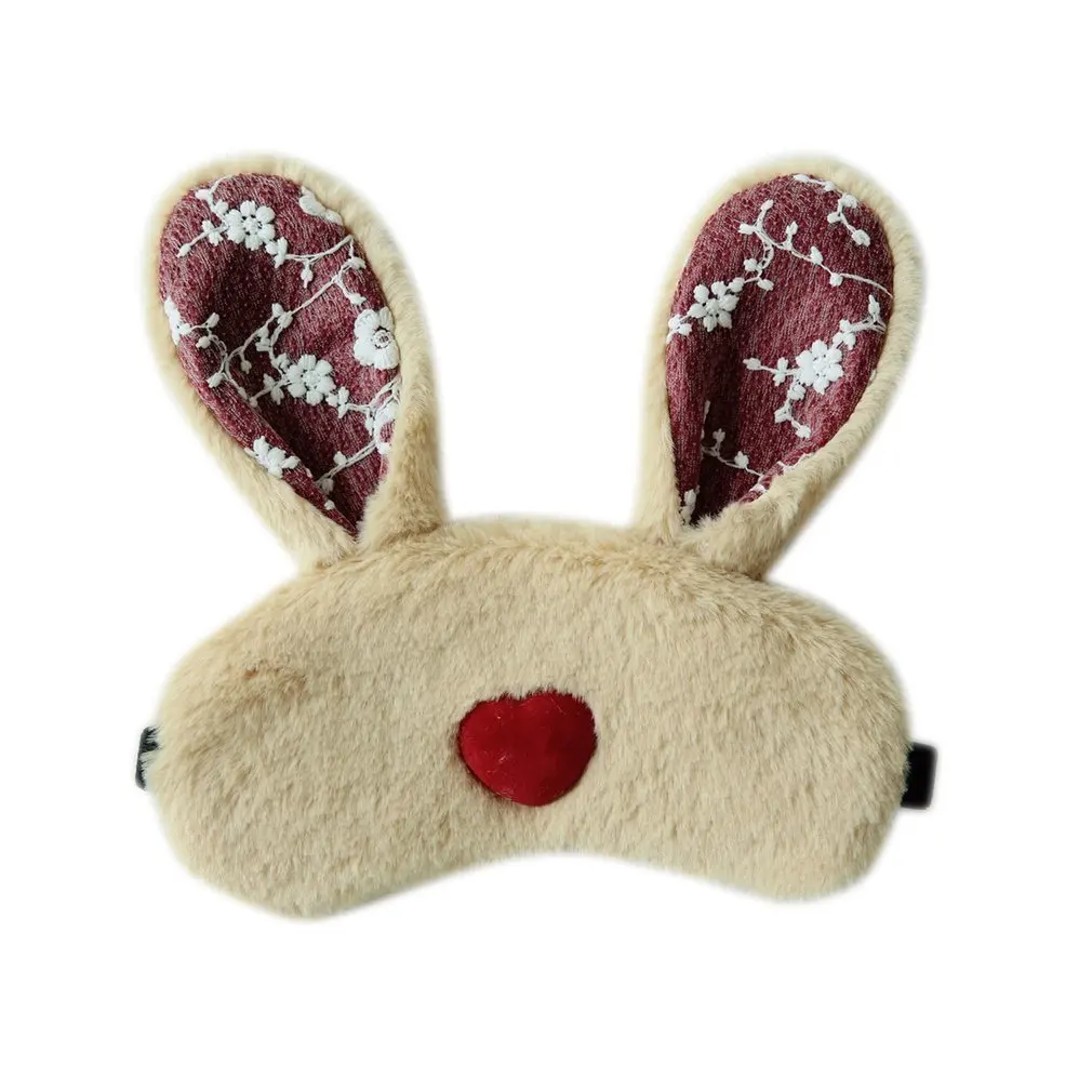 8 цветов кролик с длинными ушами, маска для сна, эластичная лента, удобная, для век, для холодных и горячих глаз, для снятия усталости, защита