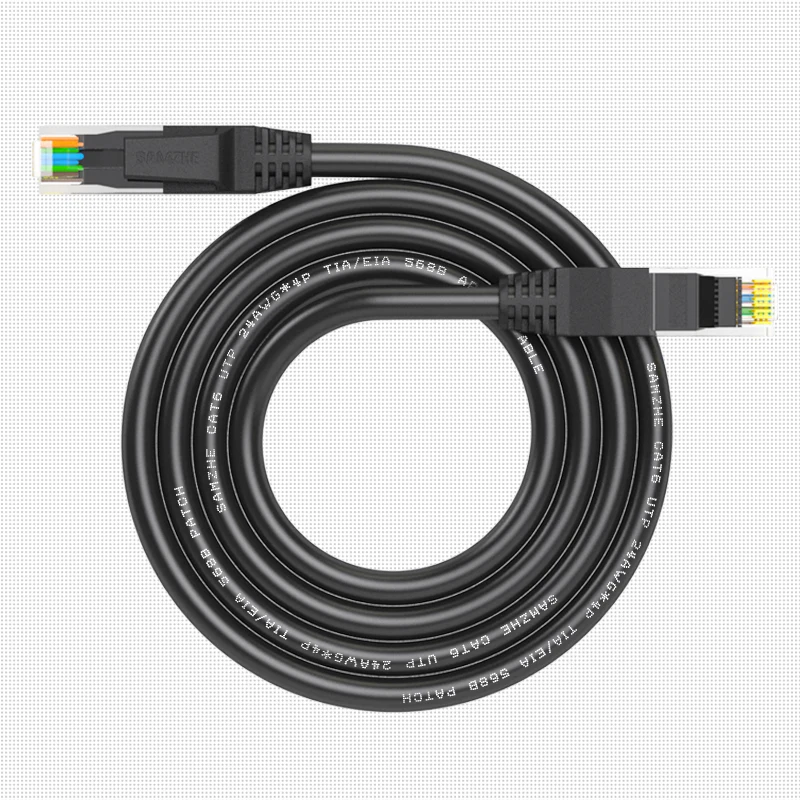 

Six types of Gigabit shielded network lines Six types of network lines Household high-speed oxygen-free copper broadband jumper