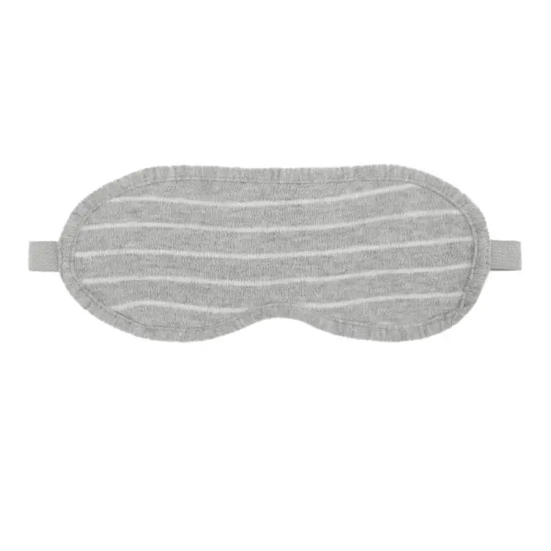 

Cotton Sleeping Eye Mask Eyeshade Women Men Soft Portable Stripe Eye Patch for dormitory company Sleeping To Prevent the light