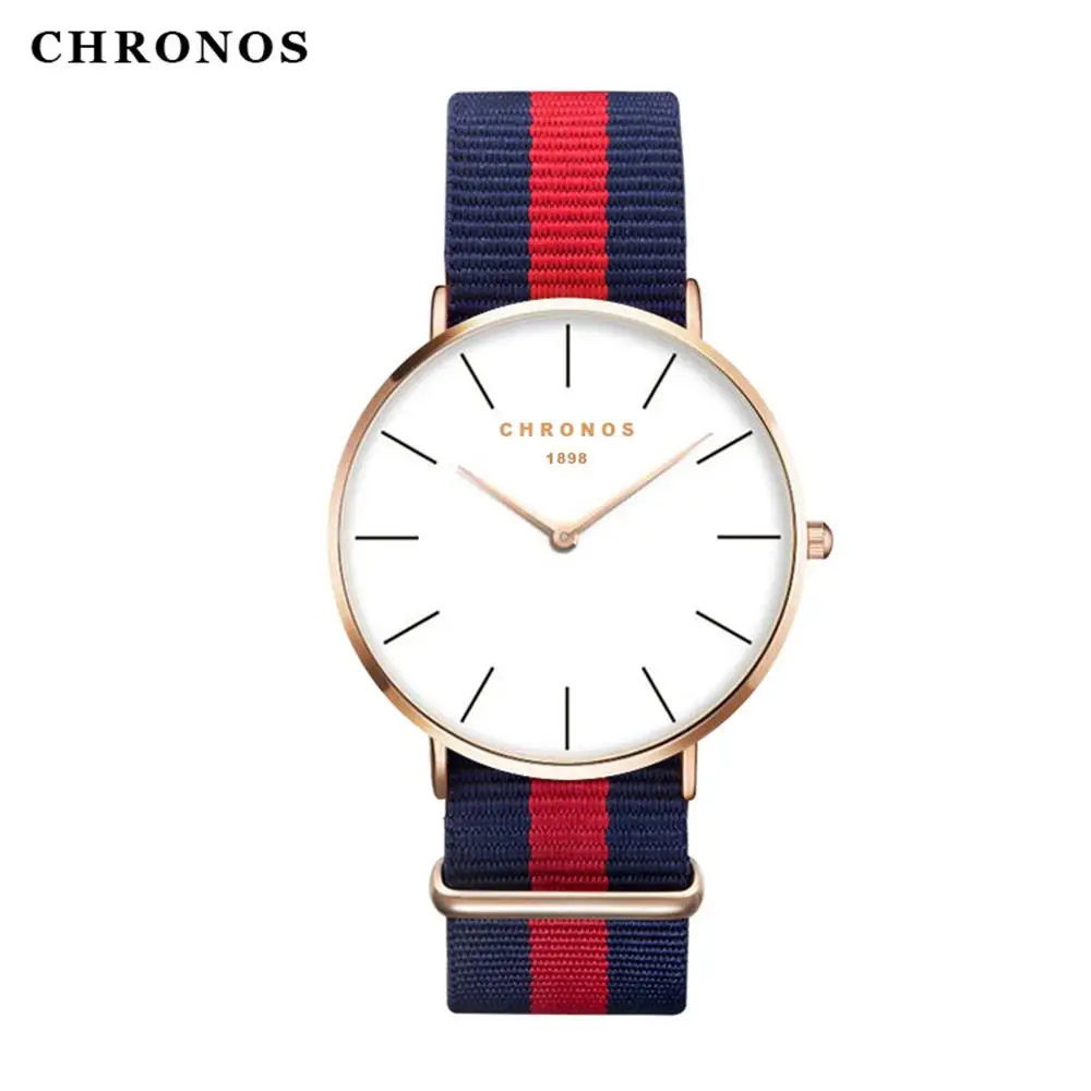 Selling CHRONOS watches men fashion simple lovers watch nylon watch band students watch Selling CHRONOS watches men fashion simple lovers watch nylon watch band students watch