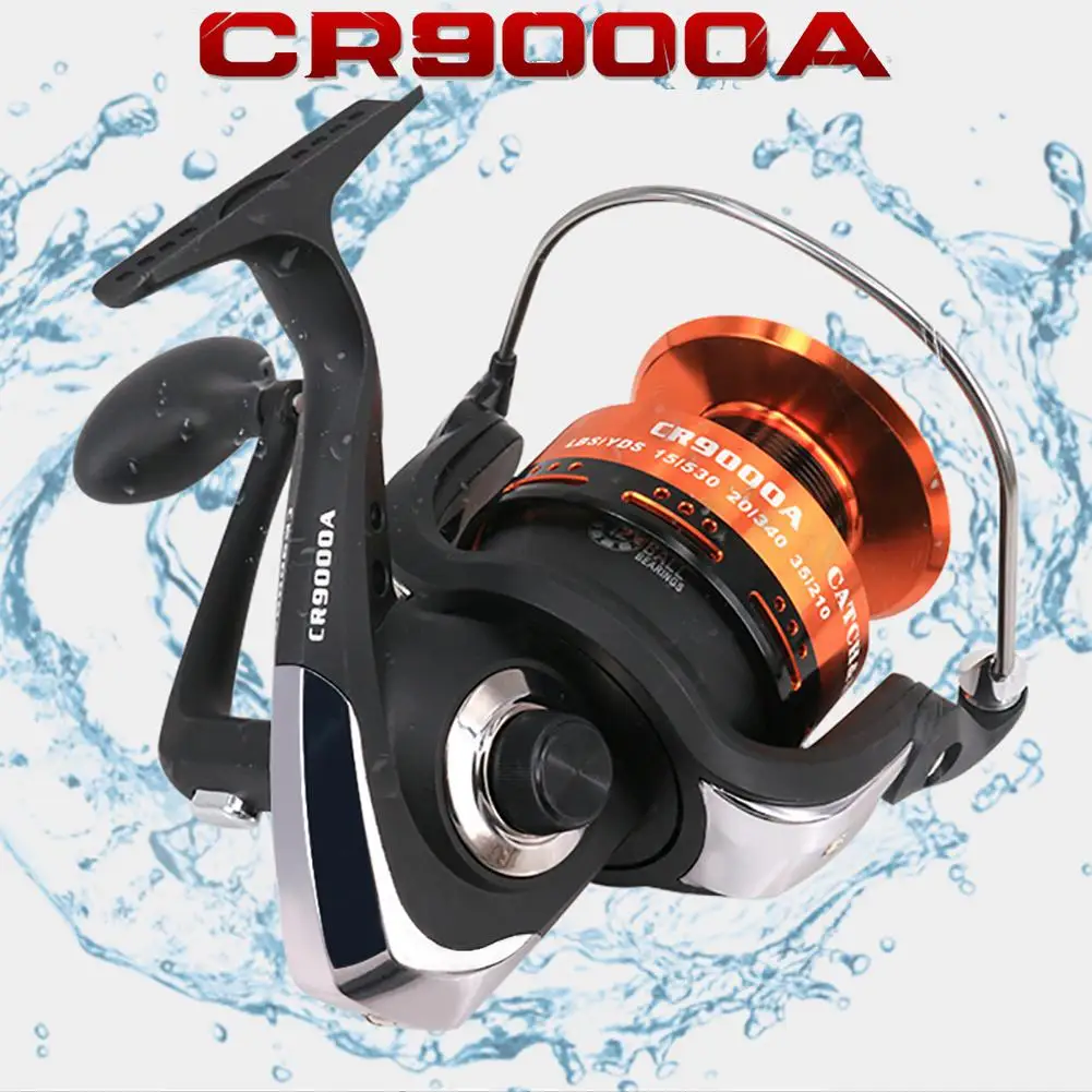 

DEUKIO CR9000A 12+1 Bearings Spinning Reel Metal Spool Fishing Reel Left Right Hand Exchangeable Freshwater And Saltwater