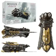 Assassins Creed Syndicate Gauntlet with Hidden Blade Avec Lame Secrete Weapons Action Figures PVC brinquedos Collection