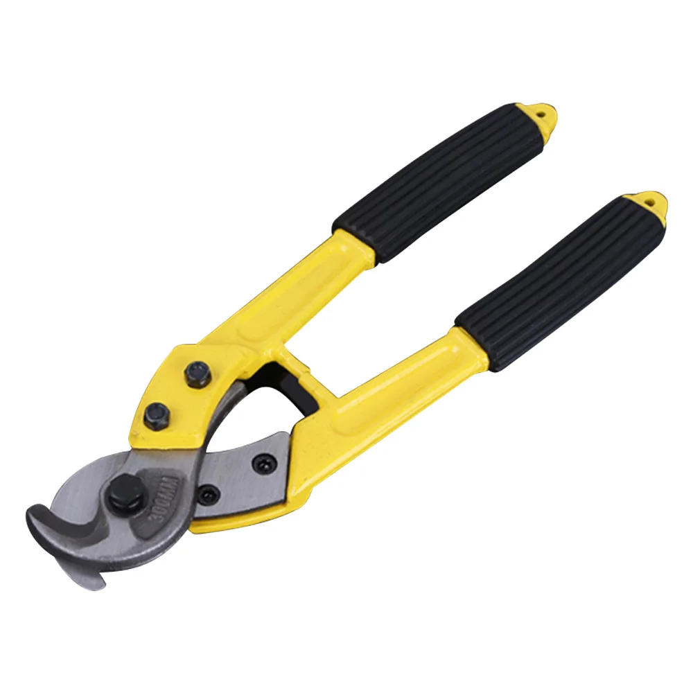

12 Inch Multifunctional Bolt Cutter Wire Clipper Cable Cutter Non-slip Handle Labor-saving Manual Cable Scissors