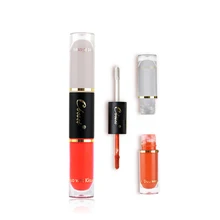 Makeup Matte Liquid Lipstick Double Matte Lip Gloss for Make Up DIY Waterproof Matt Red Lip Black White Color Paraben Free : image Makeup Matte Liquid Lipstick Double Matte Lip Gloss for Make Up DIY Waterproof Matt Red Lip Black White Color Paraben Free
