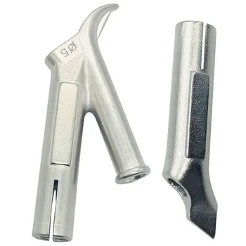 

2Pcs/Set Speed Welding Nozzles Y Type 8Mm Speed Welding Nozzle Round And Tacking Nozzle For Vinyl Pvc Plastic Hot Heat Air Too
