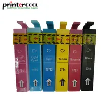 T0791 - T0796 Ink Cartridge T0791 For Epson Stylus Photo PX660 P50 PX650 PX700W PX710W PX720WD PX730WD 1500 1400 1410 Printer T0791 - T0796 Ink Cartridge T0791 For Epson Stylus Photo PX660 P50 PX650 PX700W PX710W PX720WD PX730WD 1500 1400 1410 Printer