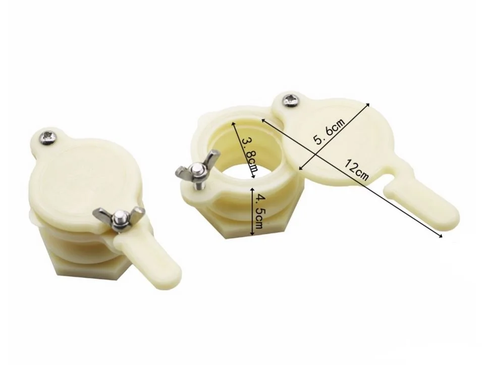 2 шт. Пластик клапан с задвижкой для меда Пчеловодство медогонка разливочное оборудование медосбор рот выхода ворота