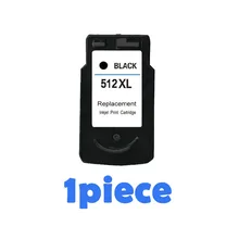 1pc Compatible For Canon PG512 Ink Cartridges PG 512 MP240 MP250 MP270 MP230 MP480 MX350 IP2700 Printers Cartridge