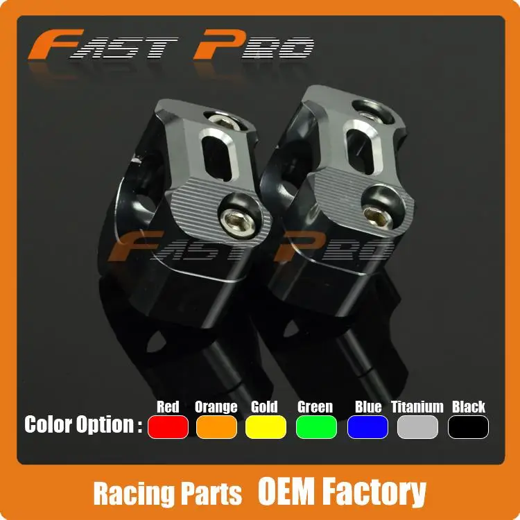 CNC Billet HandleBar Fat Bar Risers Mount Clamp Adaptor 22MM To 28MM For Pit Dirt Bike Racing Motorcycle Enduro Supermoto MX ATV CNC Billet HandleBar Fat Bar Risers Mount Clamp Adaptor 22MM To 28MM For Pit Dirt Bike Racing Motorcycle Enduro Supermoto MX ATV