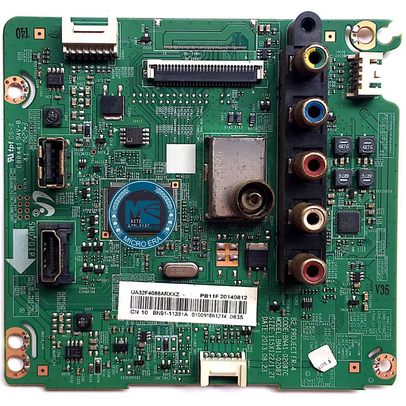 Для Samsung UA32F4088ARXXZ ТВ Материнская плата BN41 02287C/A экран CY HF320AGEV4H/5 H|Запасные части| |