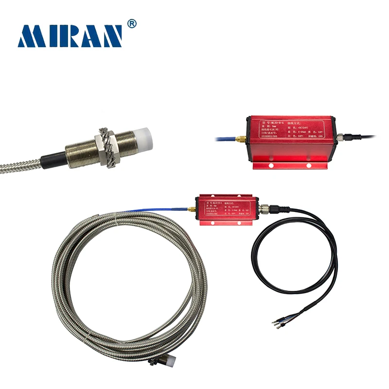 

Eddy Current Linear Displacement Sensor MIRAN ML33 2mm Magnetic Induction High Resolution Proximity Sensor Non-contact Type