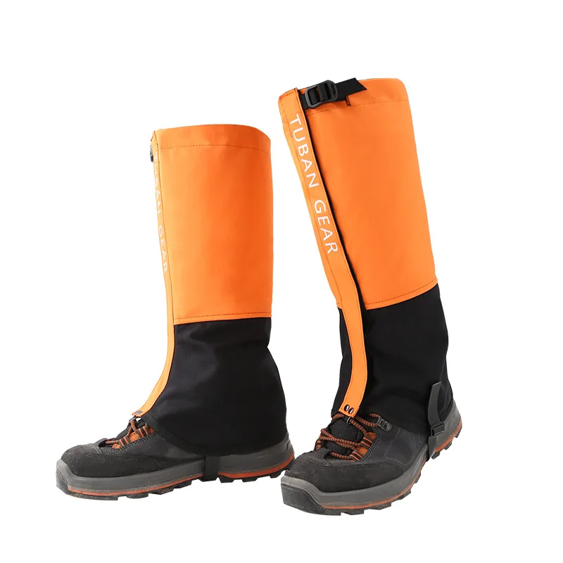 Tuban Уличная обувь покрытие для скалолазания пустыня песок лыжные водонепроницаемые бахилы для снежной щитки держать обувь чистой красочной горячей - Цвет: Orange
