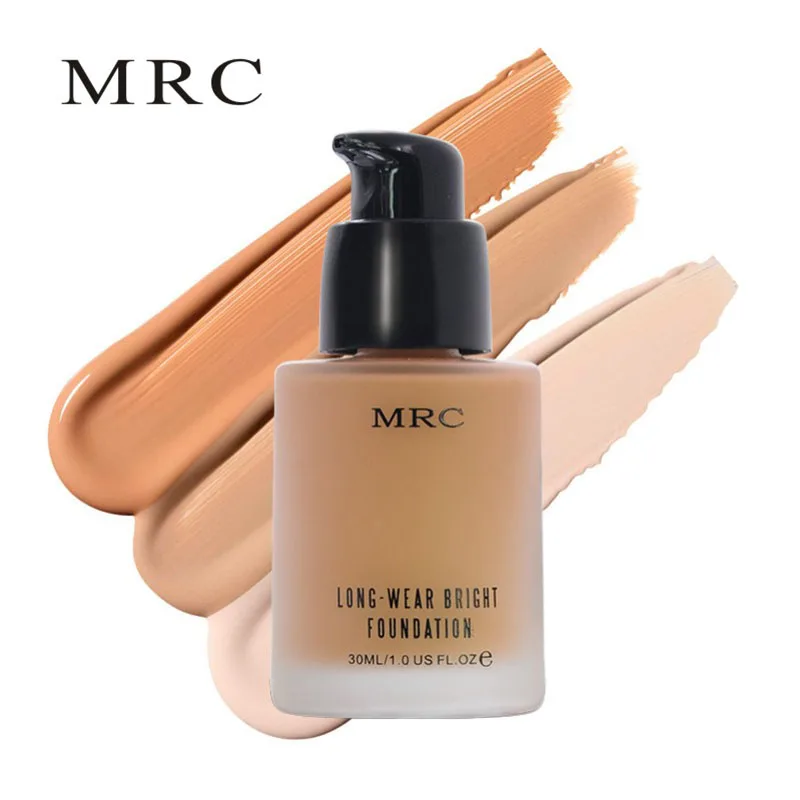 MRC база для макияжа лица длительное управление маслом Жидкая Основа с отбеливающий консилер увлажняющий водонепроницаемый функции