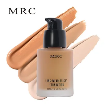 

MRC Face Makeup Base Long Lasting Oil-Control Liquid Foundation with Concealer Whitening Moisturizer Waterproof Functions