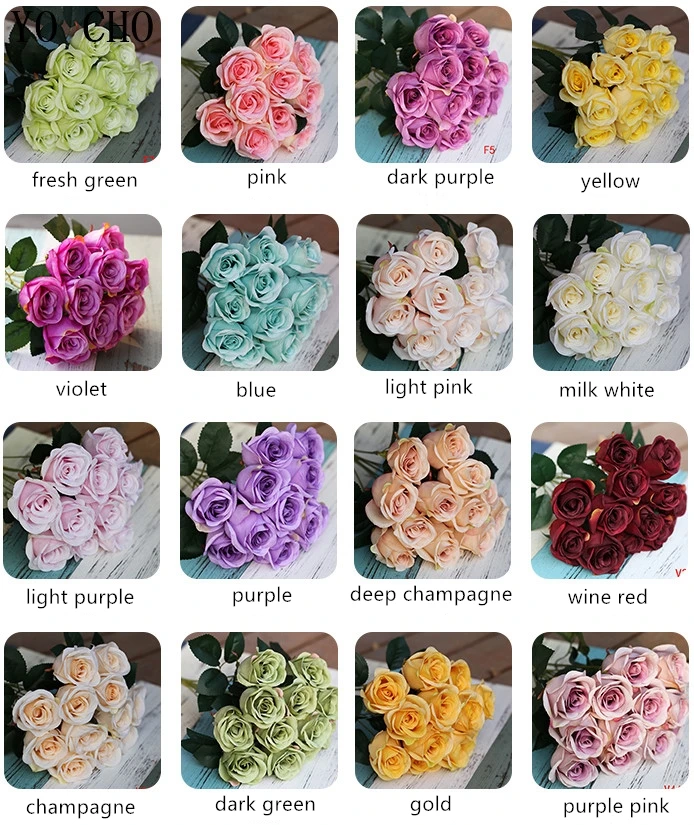 artificial roses for wedding