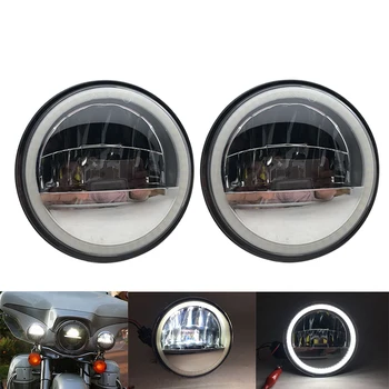 

4-1/2" 4.5" inch LED Passing Lamp Auxiliary Spot Fog light for Touring Electra Glide