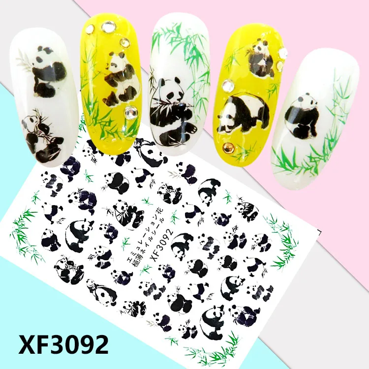 

Cartoon Type! Nails Art Manicure Back Glue Decal Decorations Design Nail Sticker For Nails Tips Beauty