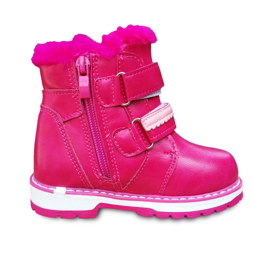 1 пара детские зимние ботинки из ПУ кожи|children boots|soft snow bootsboots brand |