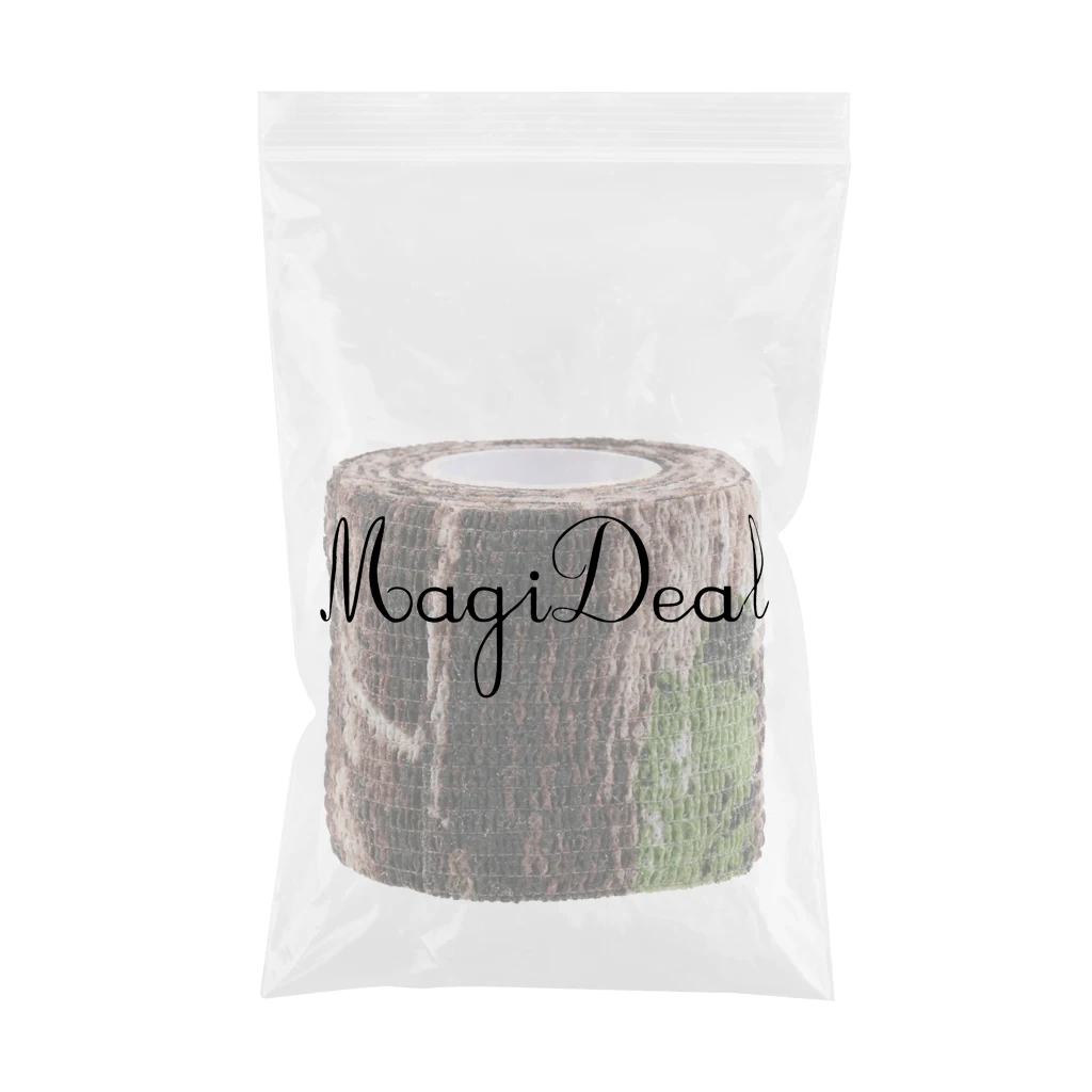 5cm x 2.2 Meters Self-adhesive Camouflage Tape Camo Stealth Tape for Outdoor Hunting Camping Accessories