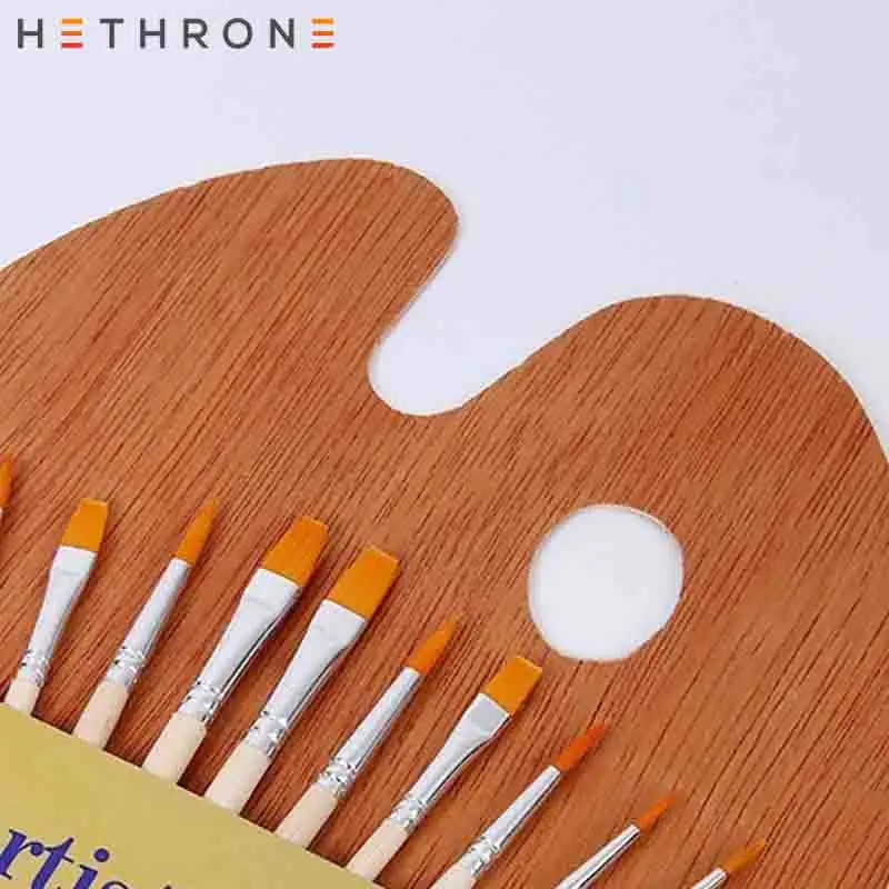 Hethrone, Новое поступление, кисть для рисования, принадлежности для рисования, набор пигмента, художественные кисти, акриловая краска s, акварельный лоток для масла, набор
