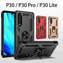 Защитный чехол на huawei p30 light lite pro Чехол для телефона Huavei 30 p p30pro p 30 p30lite бампер с кольцом Kickstand coque fundas