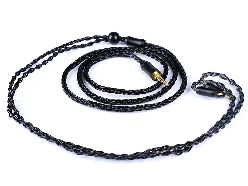 2.5/3.5/4.4mm Silver Plated Earphone Upgrade Wire Headphone MMCX Cable SE425 SE535 IE80 IE8I IM 2Pin 0.78mm A2DC Cable