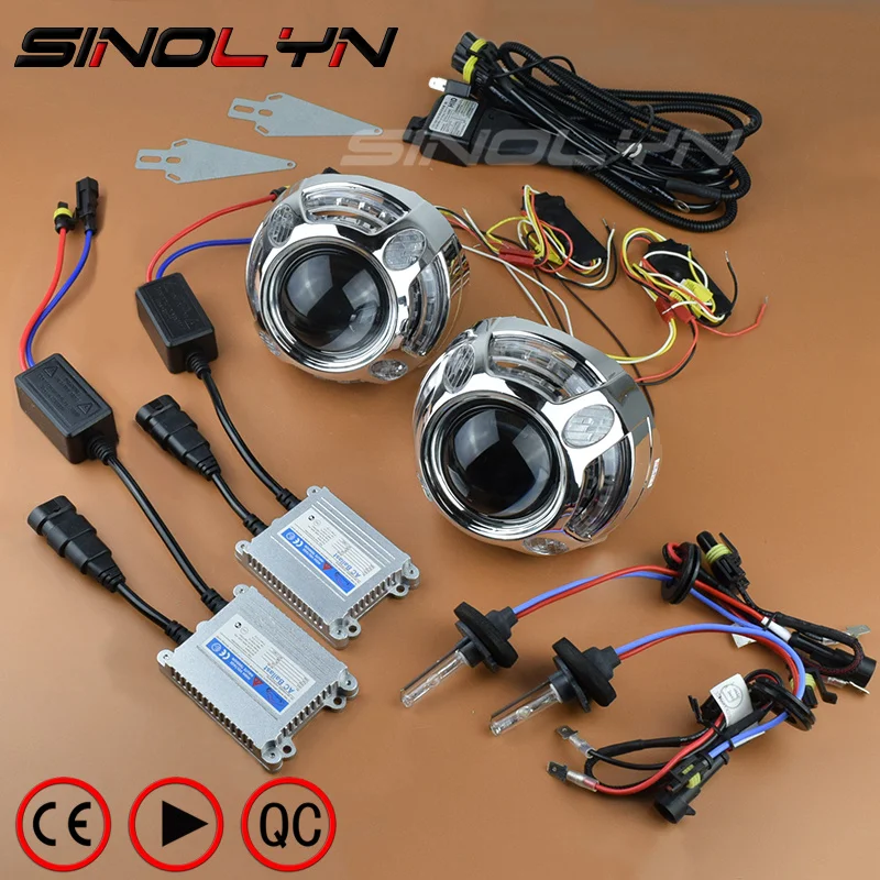 Buy HID 3.0 inch Car Bi xenon Lens Projector Headlight