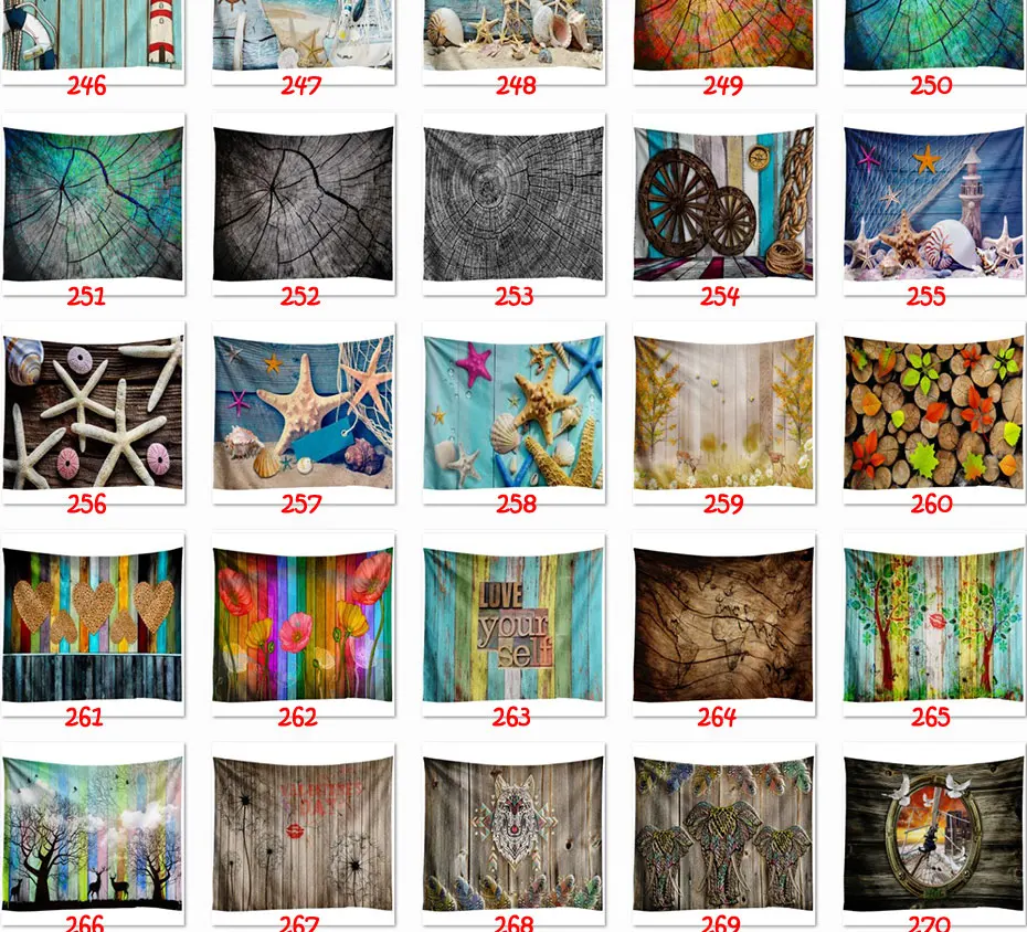 pendurado psicodélico arco-íris cachoeira montanha animal tapeçaria boho decoração da parede pano