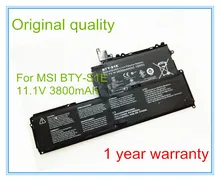 Original BTY-S1E Battery For Slider S20 Tablet PC 11.1V 3800mAh/42.18WH Free shipping