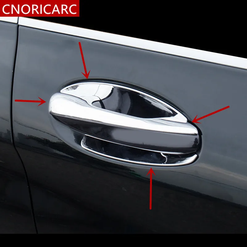 Buy CNORICARC Car Door Handle Decorative Cover Trim