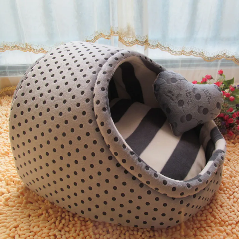 

Cute Slipper Design Small Dogs House Princess Dog Bed Dog Nest Washable Warm Pet Kennel 6Colors