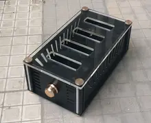 WANBO Audio BZ2012RKV aluminium amplifier chassis multi purpose aluminum tube amplifier chassis 202*143*362mm