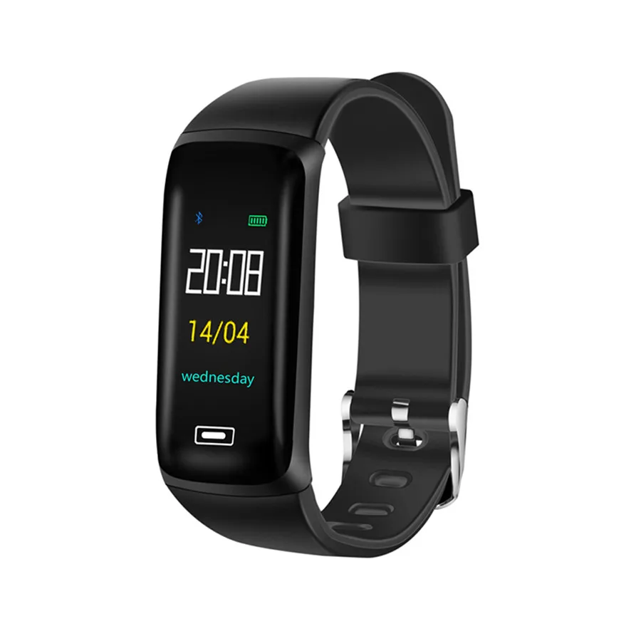 

Smart Wristband Fitness Running Bracelet MiBand Band 3 Big Touch Screen OLED Message Heart Rate Time Smartband fashion watch