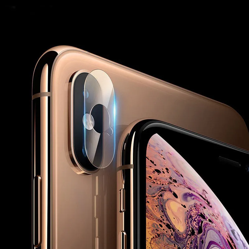 Защитная пленка для объектива задней камеры из закаленного стекла iPhone Xs MAX XR XS X 8 7
