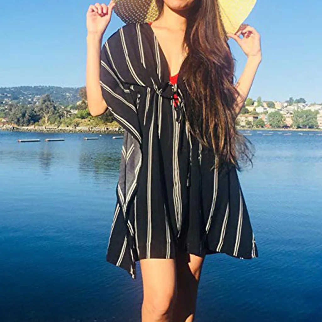 

Womail Cover-Ups Summer Women Sexy Bikini Cover up Bathing Suit Swimsuit Swimwear Stylish Tunic Beachwear Bathing Suit W30418