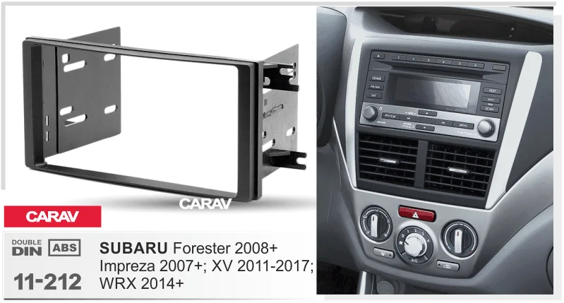 CARAV 11-780 Car Radio Installation Trim Fascia Panel