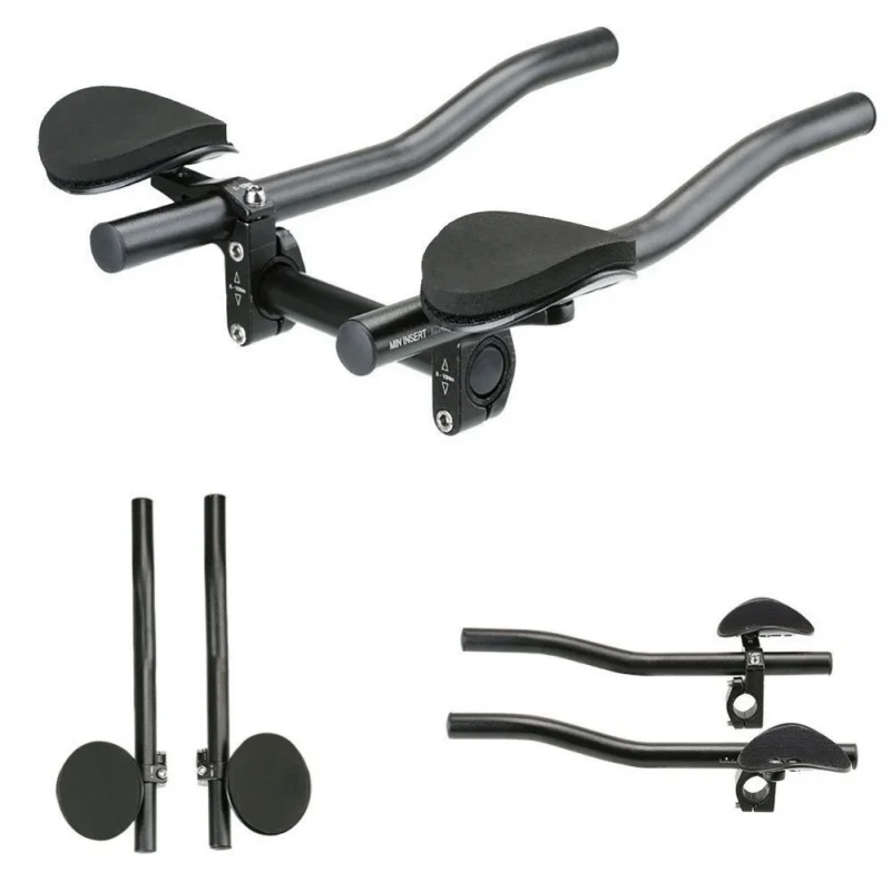 Split Vice Adjustable Bicycle Rest Handlebar Aluminum Alloy Parts Arm