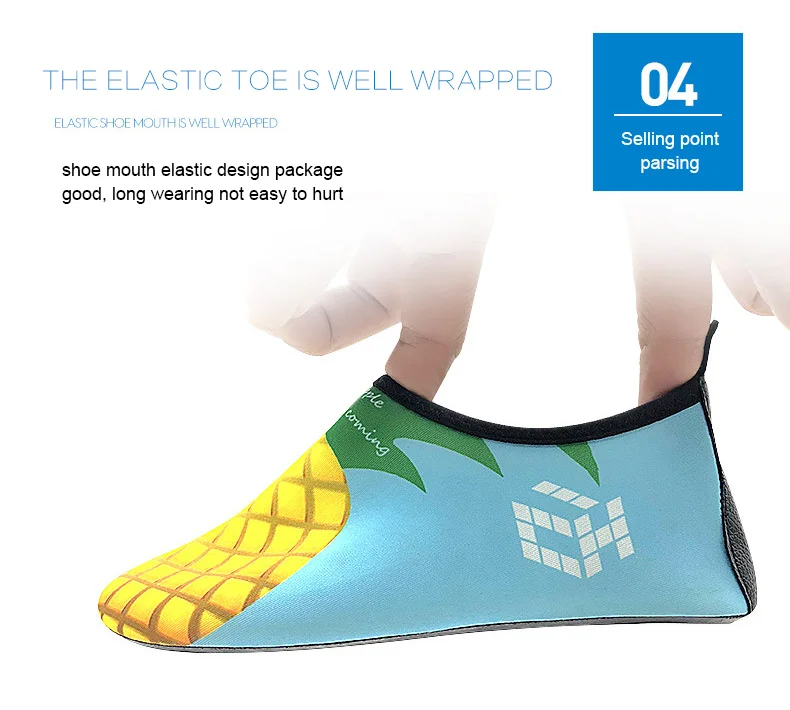 1 (7)CHILO CUBE Wade Water Shoes Men Women Striped Beach Pool Dance Swim Surf Yoga Diving Aqua Shoes 