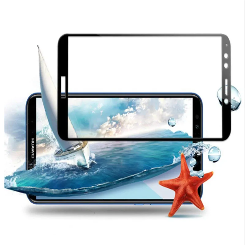 Защитное 3D стекло для Honor 7A 7C Pro защитная закаленная пленка Huawei On защита экрана