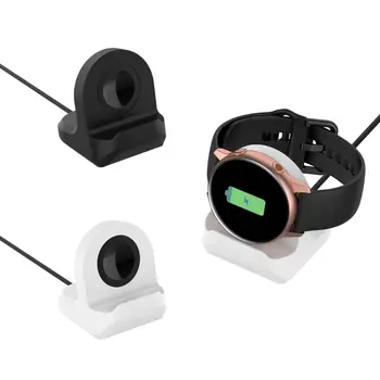

Silicone Charge Stand Holder Station Dock for Samsung galaxy watch active 40mm R500 Wireless Charger Cable